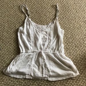 Peplum beautiful detail top!