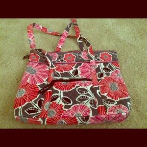 Vera Bradley CherryBlossoms pattern Tote