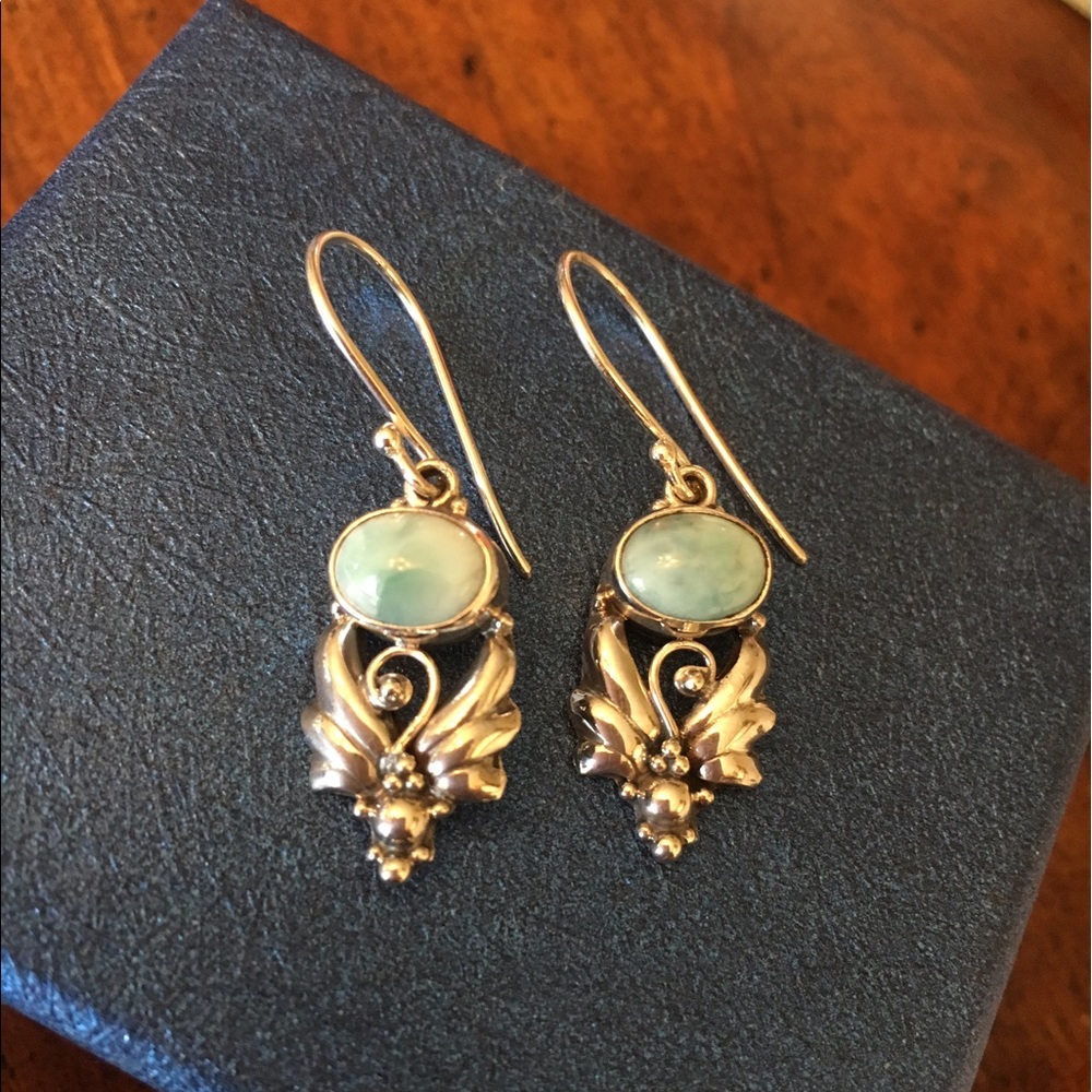 Larimar Earrings