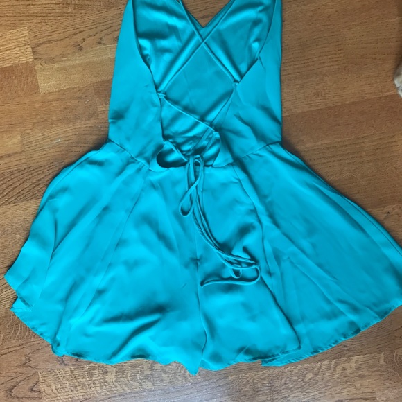 Teal romper - Picture 3 of 4