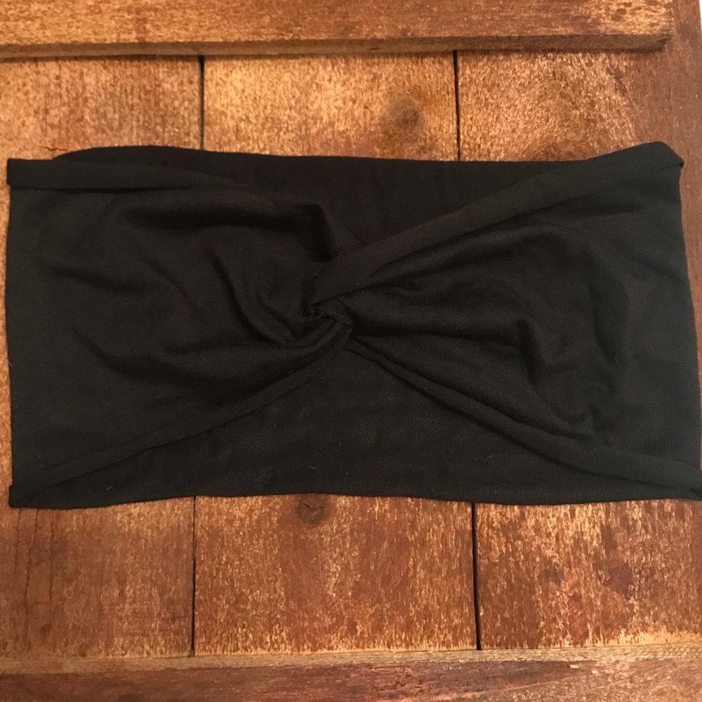 Black YOGA Headband