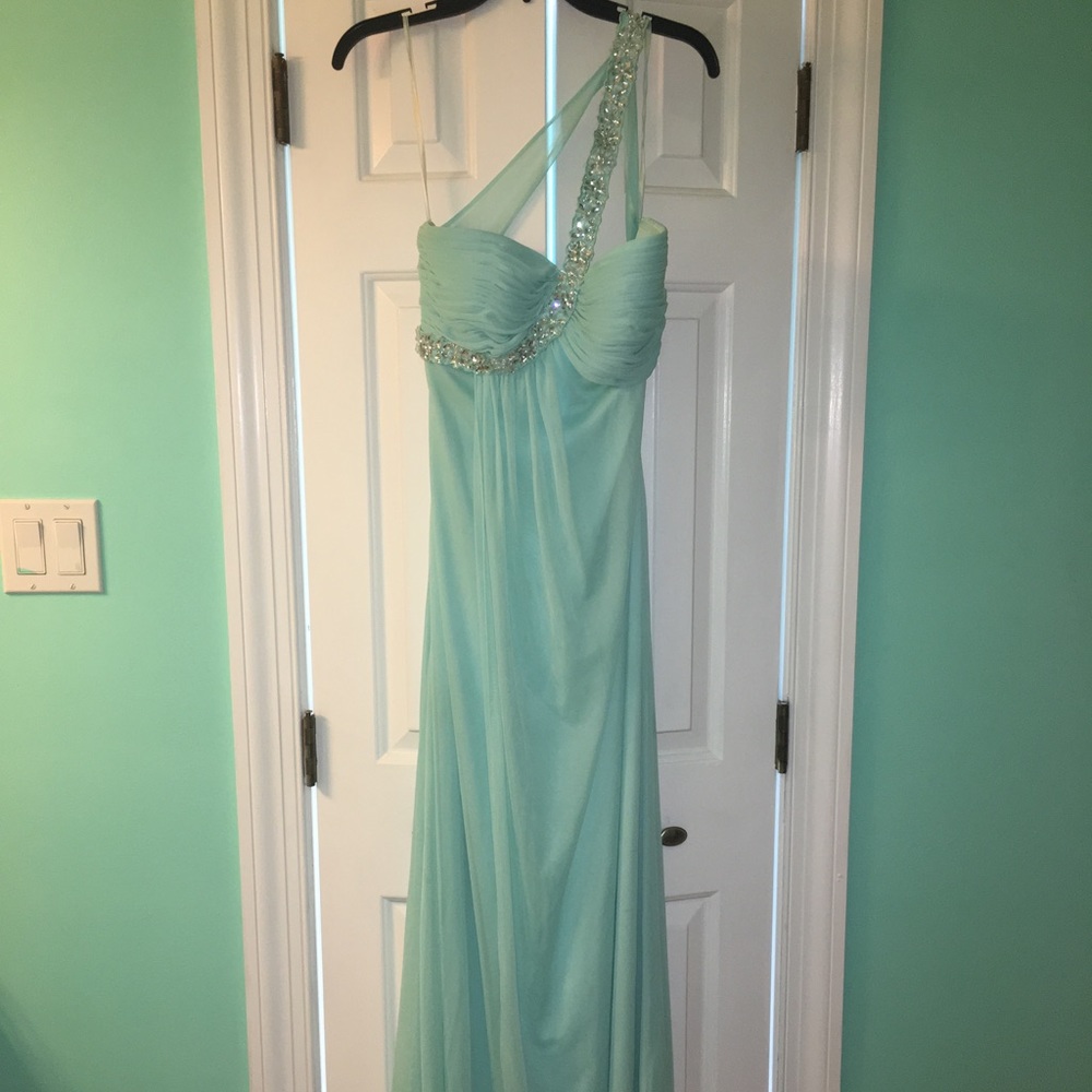 Blue formal dress