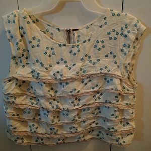 Free people ruffle top