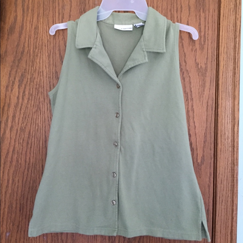 SLEEVELESS SHIRT *** - Picture 2 of 3