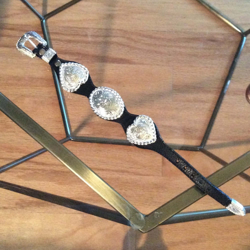 Black Concho Bracelet