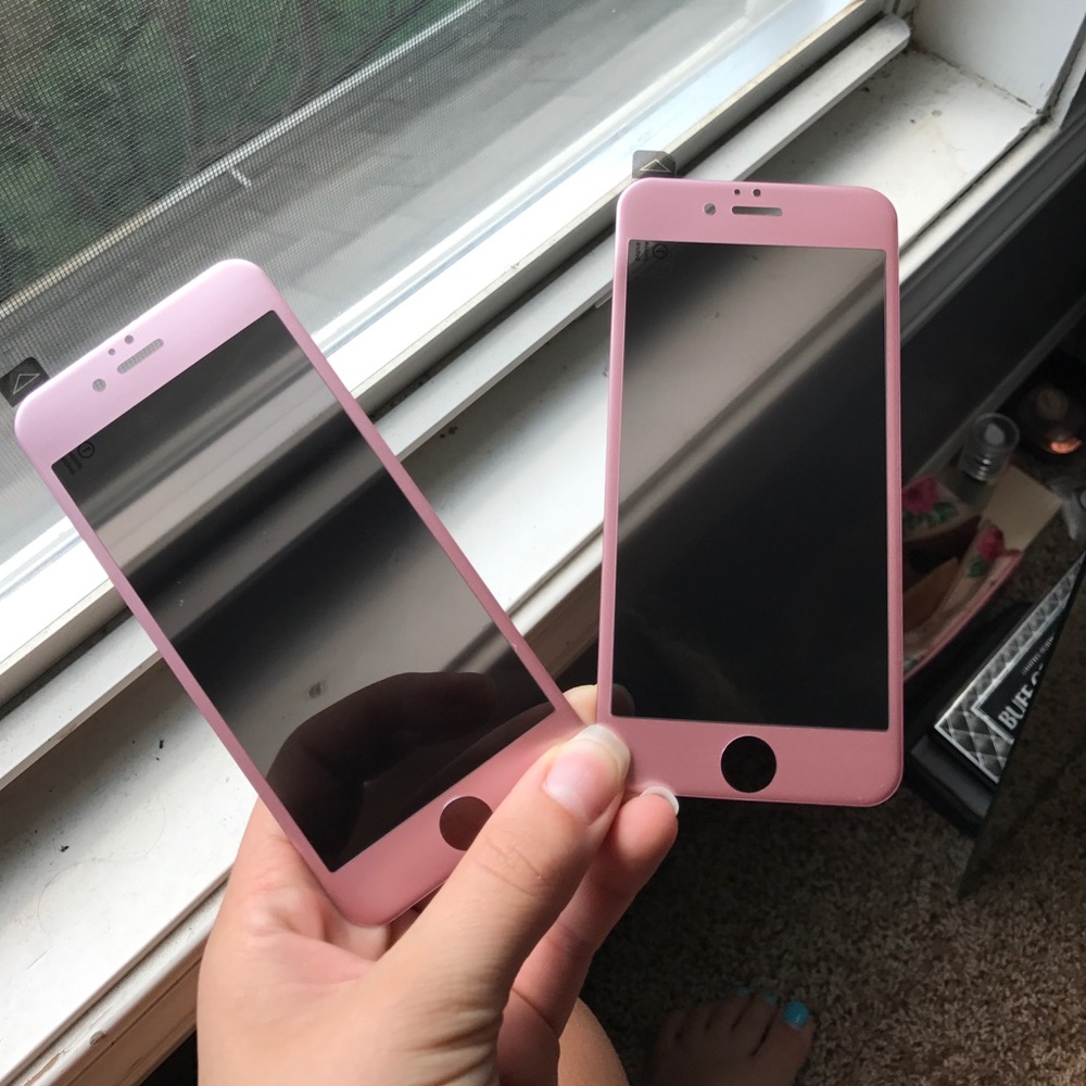 ROSE GOLD GLASS SCREEN PROTECTOR