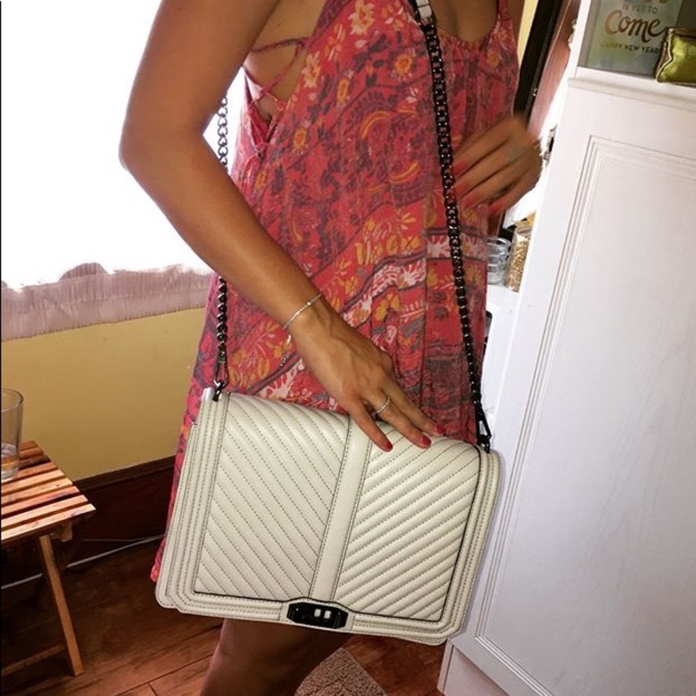 Rebecca Minkoff Jumbo Quilted Chevron Crossbody