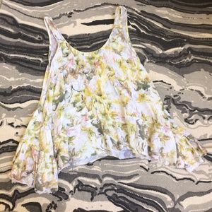 UO sleeveless flower pattern top 4