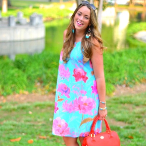 Floral shift dress - Picture 6 of 8