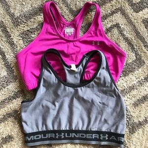 Under Armour sports bras!