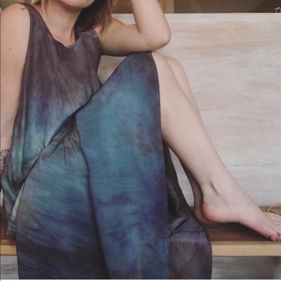 SALE ⭐️ NEW Junim LA Silk Maxi Dress | Aurora - Picture 3 of 4