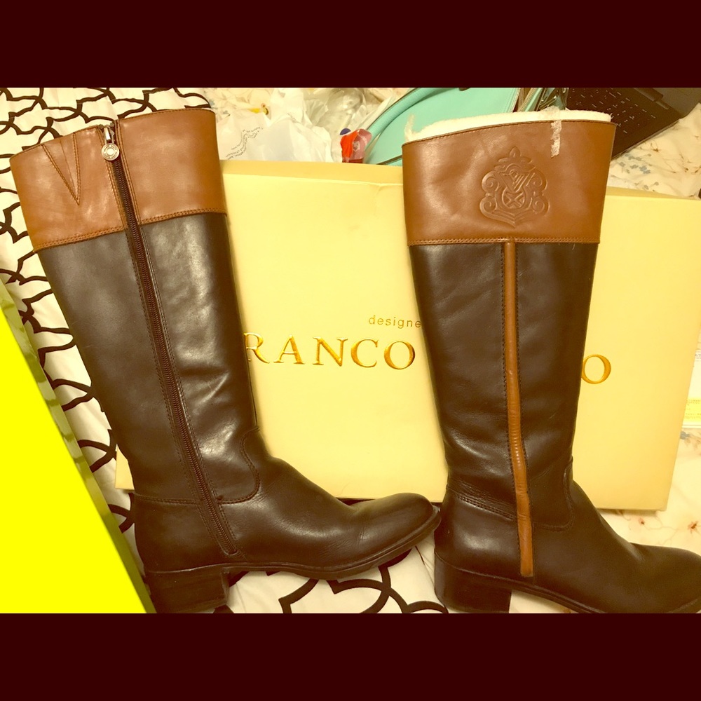 Franco Sarto Leather boots