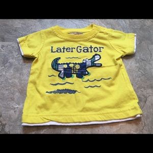 Boy's Yellow Shirt🐊