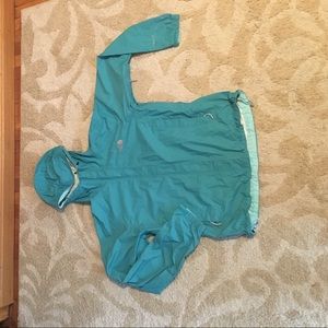 Worn once!! North Face rain jacket