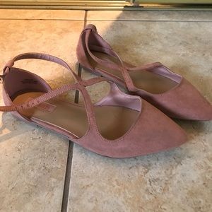 pink flats
