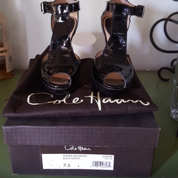Cole Haan T-strap heels - Picture 1 of 4