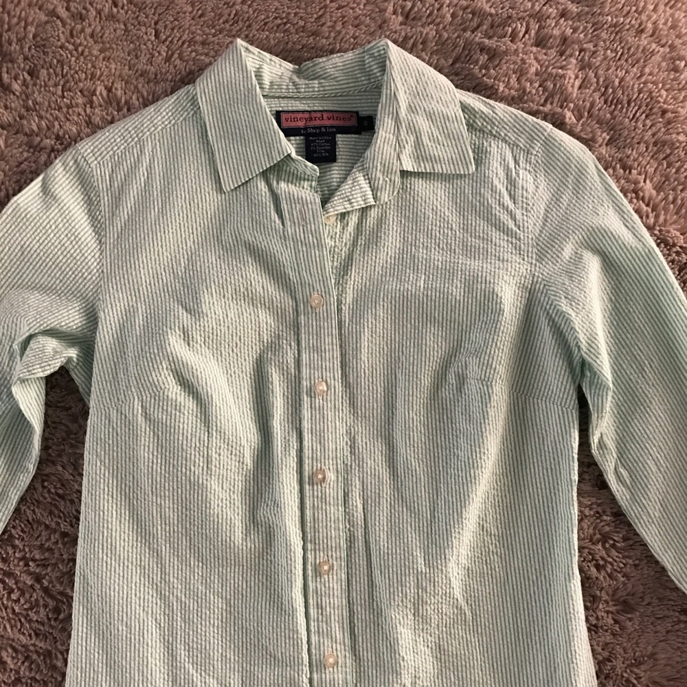 Vineyard Vines Seer Sucker Button Down