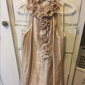 Boston Proper ruffle dress