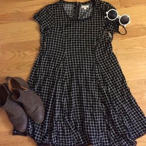 Patterned shift dress