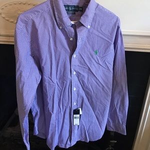 men's button down ralph lauren