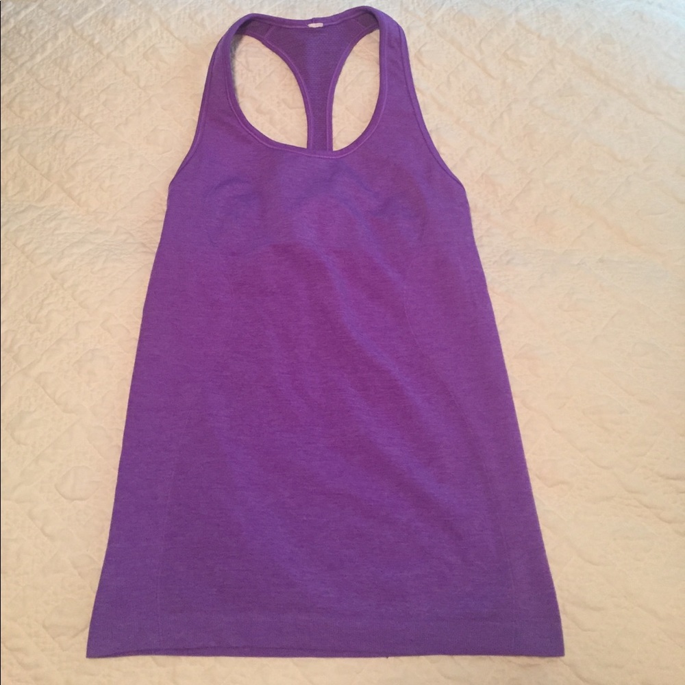 Lululemon Heathered Purple Tank Top
