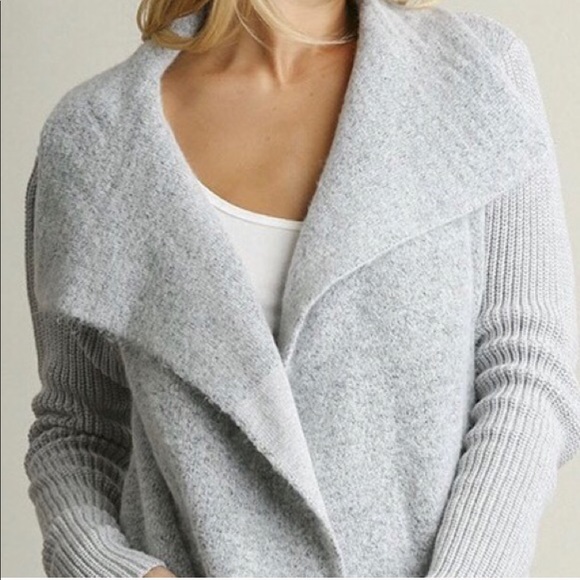 LAST ONE!! Open Front Double Breasted Cardigan - Picture 3 of 4