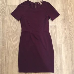 Maroon business casual/ cocktail dress