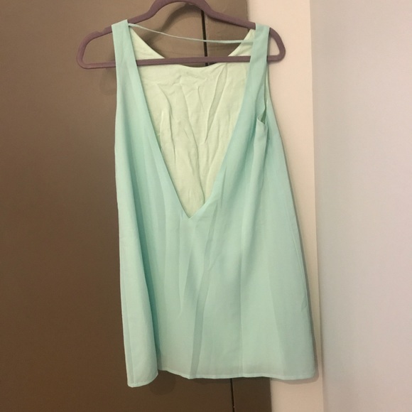 Light teal shift dress - Picture 2 of 3