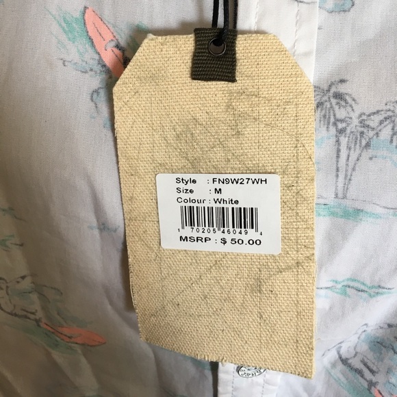 NWT Free Planet Surfer Button Down Shirt - Picture 4 of 7