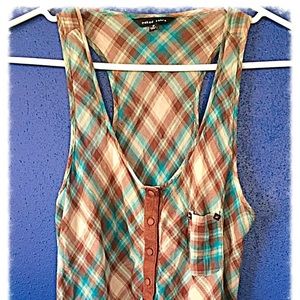 Naked Zebra RacerBack Tank Size Small