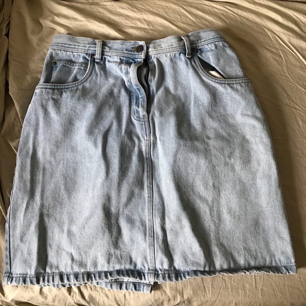 Jean Denim Skirt Size 14