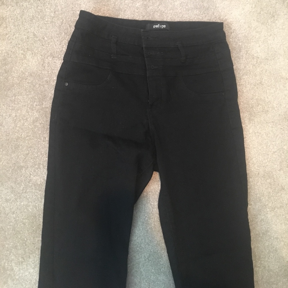 Black Refuge high waisted jeans - never worn!!