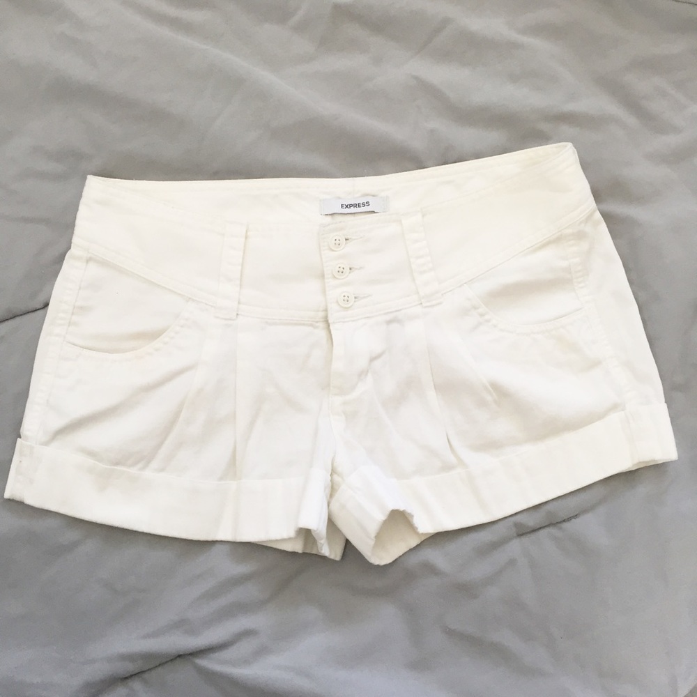 White shorts