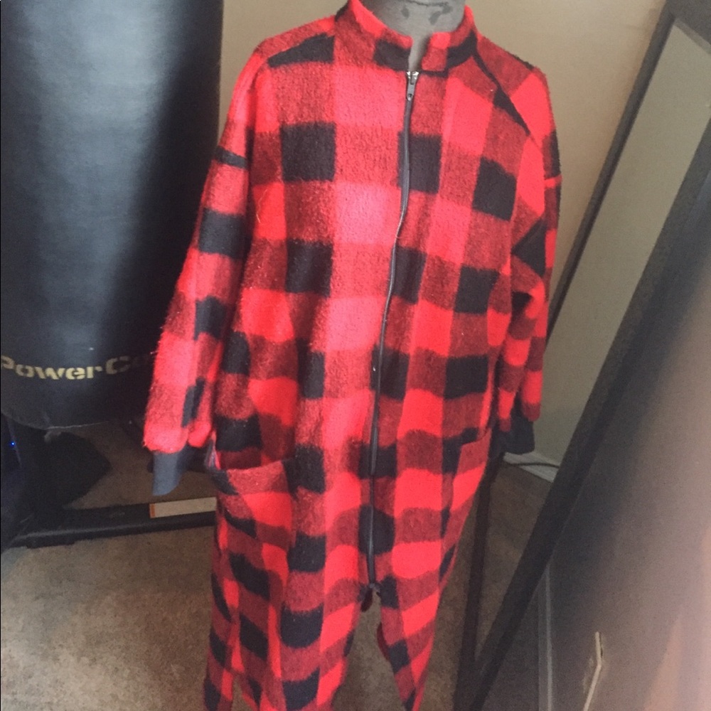 Plaid "pajamas"