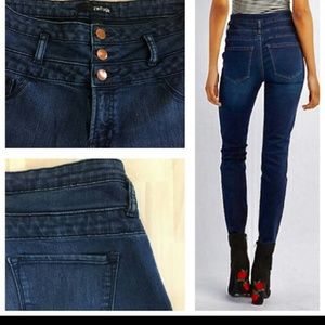 Refuge brand high waist super skinny. Medium wash