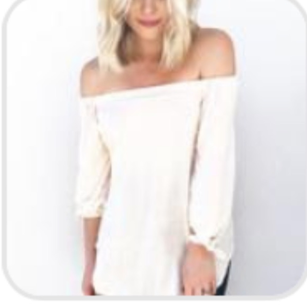 NWOT Brooklyn off the shoulder top