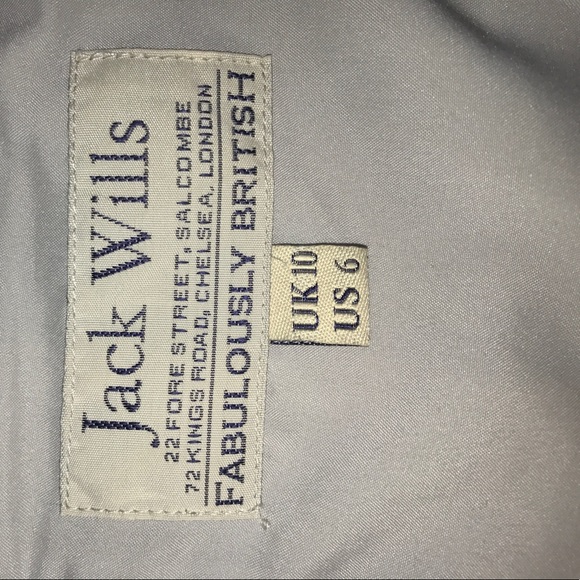 Jack Wills light grey velvet dress - Picture 3 of 4