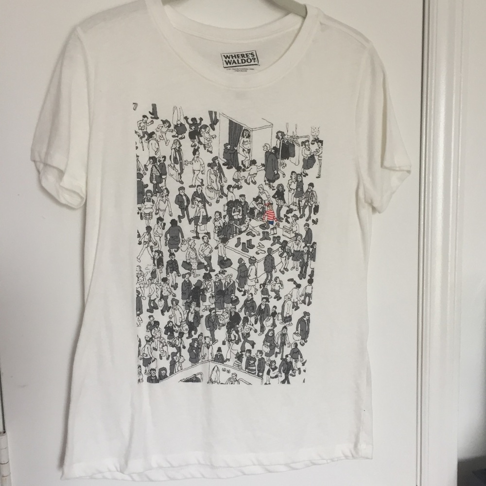 Cute and Quirky Where's Waldo Tee! From F21