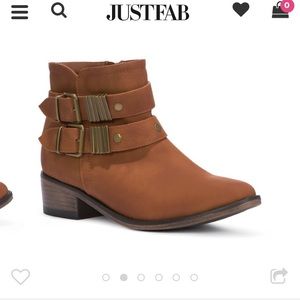 Brand new, never worn brown booties/ ankle boots