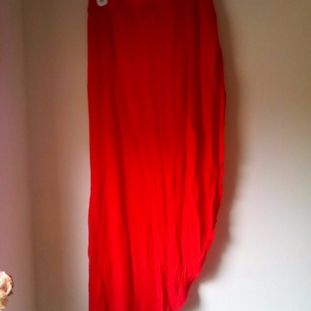 charlotte russe maxi skirt with side slit