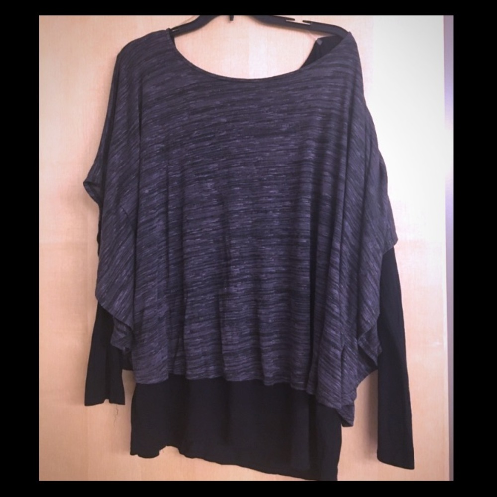 Lapis Double Layer Long Sleeve top