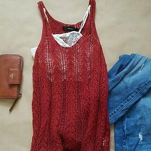 Knit tank top