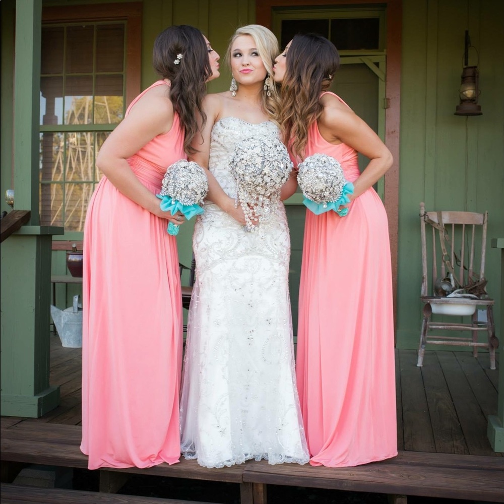 Pink Bridesmaids Dress