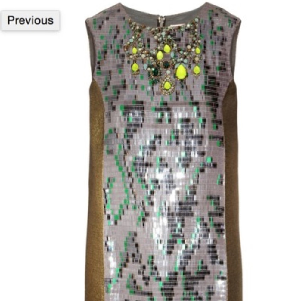 Matthew William NWT Fw12 collection dress