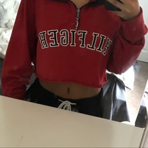 Tommy Hilfiger Cropped Zip Up