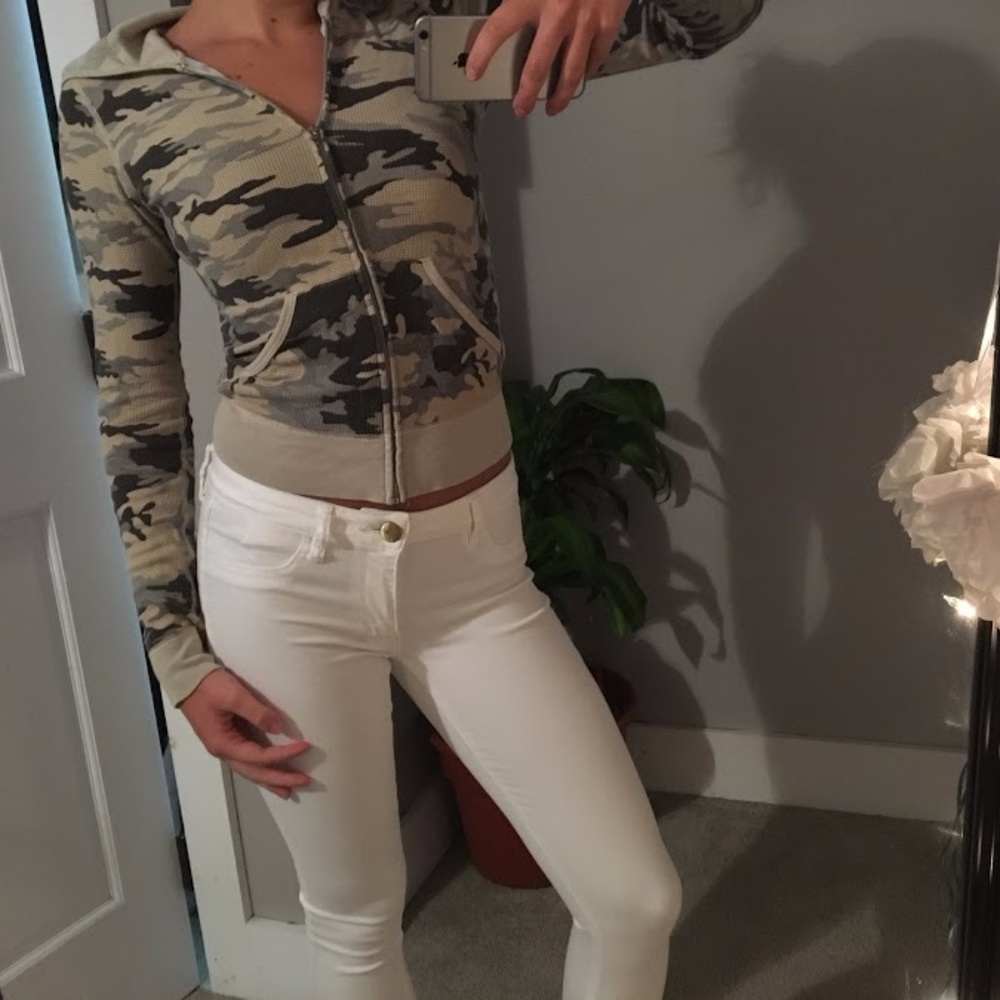 Juicy Couture camouflage hoodie