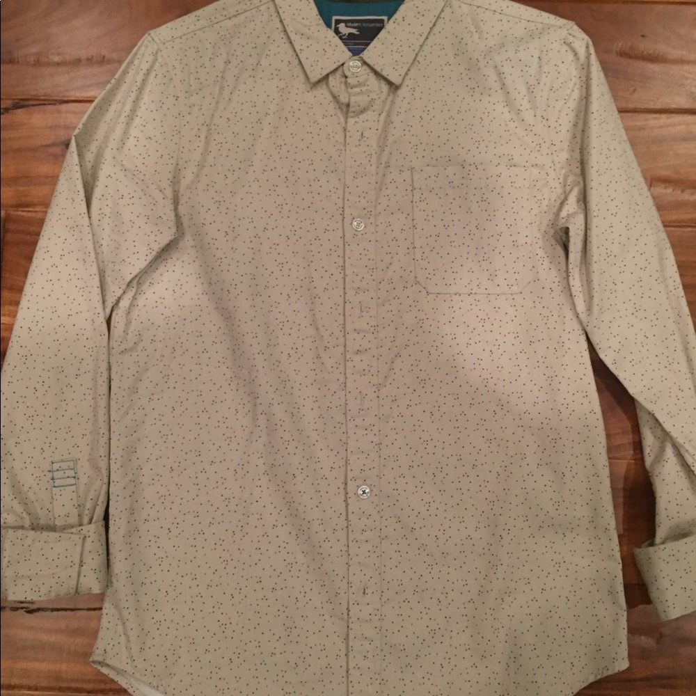 Modern amusement speckle shirt