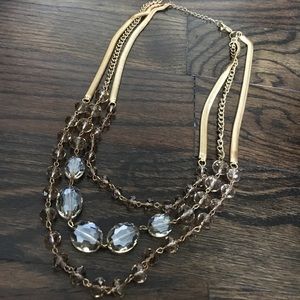 Bronze Beaded Necklace