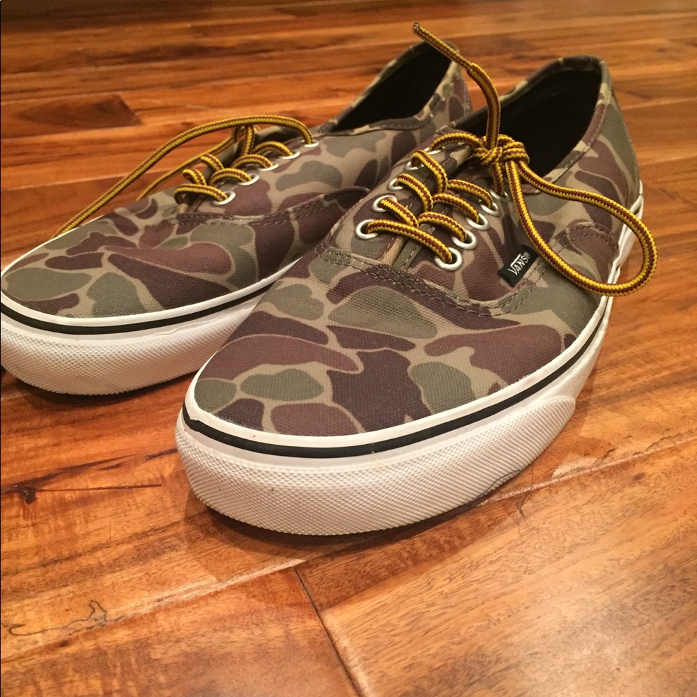 Camo vans