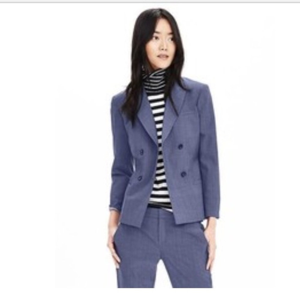 BANANA REPUBLIC BLUE BLAZER 00P BNWT